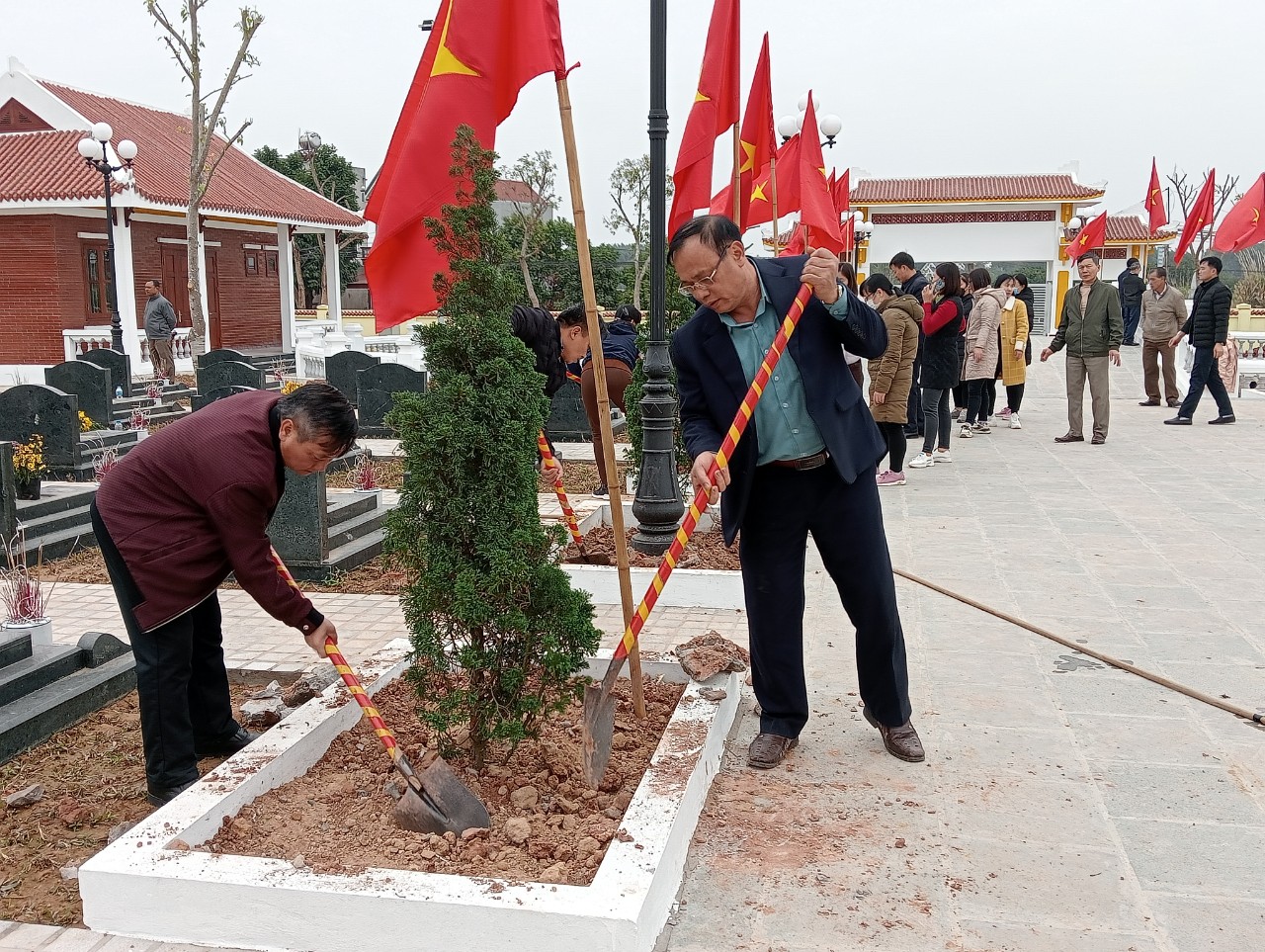 An Thượng tổ chức Lễ phát động Tết trồng cây'' Đời đời nhớ ơn Bác Hồ''